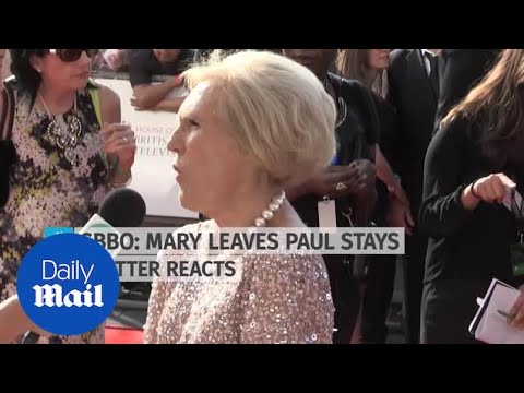 Mary Berry leaves The Great British Bake Off and Paul stays - Daily Mail