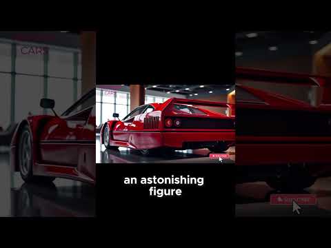The Engineering Marvel of the Ferrari F40 #carburnout #carrace #carsounds #carrevs #exhaustsounds