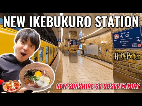 Finally Opened! New Tokyo Ikebukuro Observatory and Harry Potter Themed Station Ep. 399