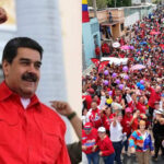 Presidente Maduro lideró marcha del Psuv en Portuguesa