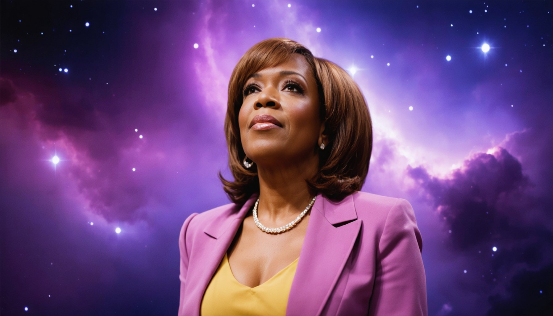 Into the Stars: Gayle King’s Cosmic Adventure Amidst Earthly Controversy