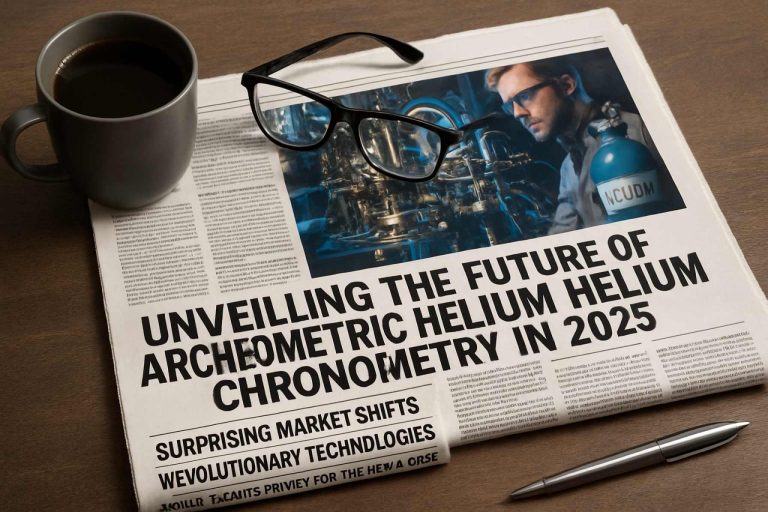 Odkrywanie przyszłości archeometrycznej chronometrii helu w 2025 roku: zaskakujące zmiany na rynku, rewolucyjne technologie i przewidywania ekspertów na następne 5 lat